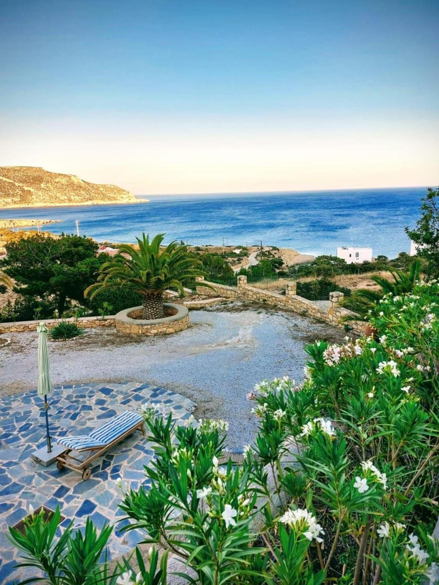 Tranquil Villa With Sea View In Ammopi Karpathos Amoopi Exterior foto